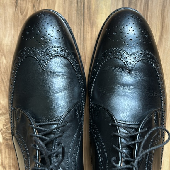 Ralph Lauren Black Label Sanderson Wingtips 11D Made in USA 🇺🇸 - Picture 4 of 8